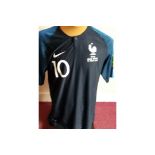 KYLIAN MBAPPE FRANCE MATCH WORN SHIRT FROM THE 2018 WORLD CUP FINAL