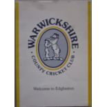 CRICKET - WARWICKSHIRE C.C.C. DINNER MENU HAND SIGNED BY COLIN COWDREY KENT & ENGLAND