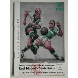 1959 EUROPEAN CUP FINAL - REAL MADRID V STADE REIMS