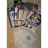 50+ BRISTOL ROVERS PROGRAMMES 1965-66 ONWARDS