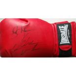 AMIR KHAN SIGNED BOXING GLOVE