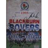 BLACKBURN ROVERS HAND SIGNED CALENDAR