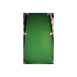 BLACK PRINCE SNOOKER TABLE 6 X 3 FT