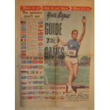 OLYMPIC GAMES - AUSTRALIAN 1956 GUIDE