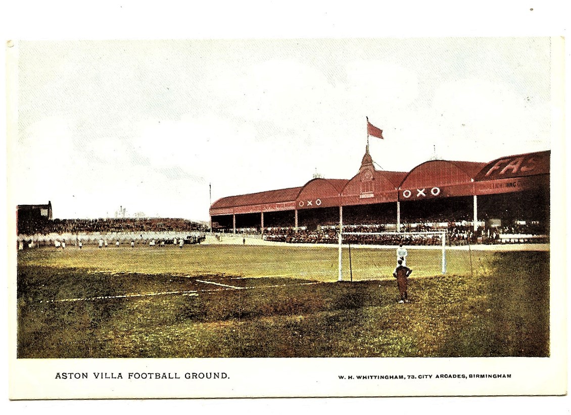 ASTON VILLA POSTCARD OF VILLA PARK OVER 100 YEARS OLD