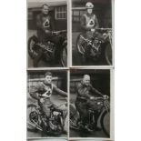 SPEEDWAY - BELLE VUE ORIGINAL PHOTOGRAPHS / POSTCARD