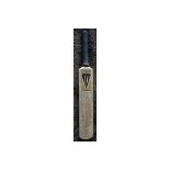 CRICKET - WARWICKSHIRE C.C.C. 1988 HAND SIGNED MINIATURE BAT