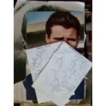 COLLECTION OF FOOTBALL AUTOGRAPHS x 150+