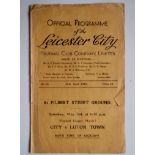 1946-47 LEICESTER CITY V WEST BROMWICH ALBION