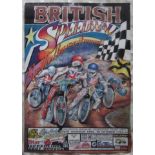 SPEEDWAY - SHEFFIELD TIGERS LARGE POSTER