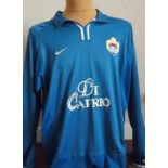 VARTEKS VARAZDIN - EUROPA LEAGUE MATCH WORN SHIRT V ASTON VILLA