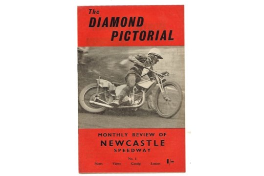 SPEEDWAY - NEWCASTLE THE DIAMOND PICTORIAL FIRST ISSUE