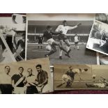 COLLECTION OF ORIGINAL FOOTBALL PHOTOGRAPHS x 43
