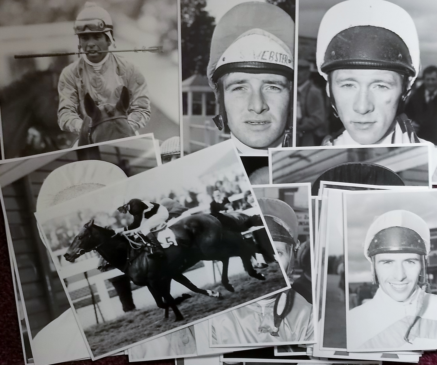 HORSE RACING - COLLECTION OF 26 PRESS PHOTOGRAPHS