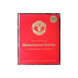 MANTCHESTER UNITED ILLUSTRATED HISTORY SIGNED LIMITED EDITION