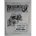1943-44 WEST BROMWICH ALBION V WALSALL