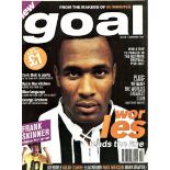 NEW GOAL MAGAZINE THE VERY FIRST ISSUE OCTOBER 1995