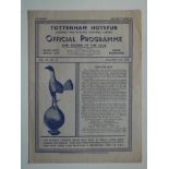 1947-48 TOTTENHAM V WEST BROMWICH ALBION FA CUP