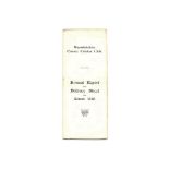 WARWICKSHIRE COUNTY CRICKET CLUB ANNUAL REPORT 1928