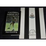 NEWCASTLE UNITED 1990 PROSPECTUS & ALAN GOWLING HARDBACK