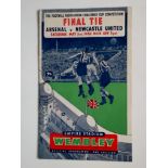 1952 FA CUP FINAL ARSENAL V NEWCASTLE