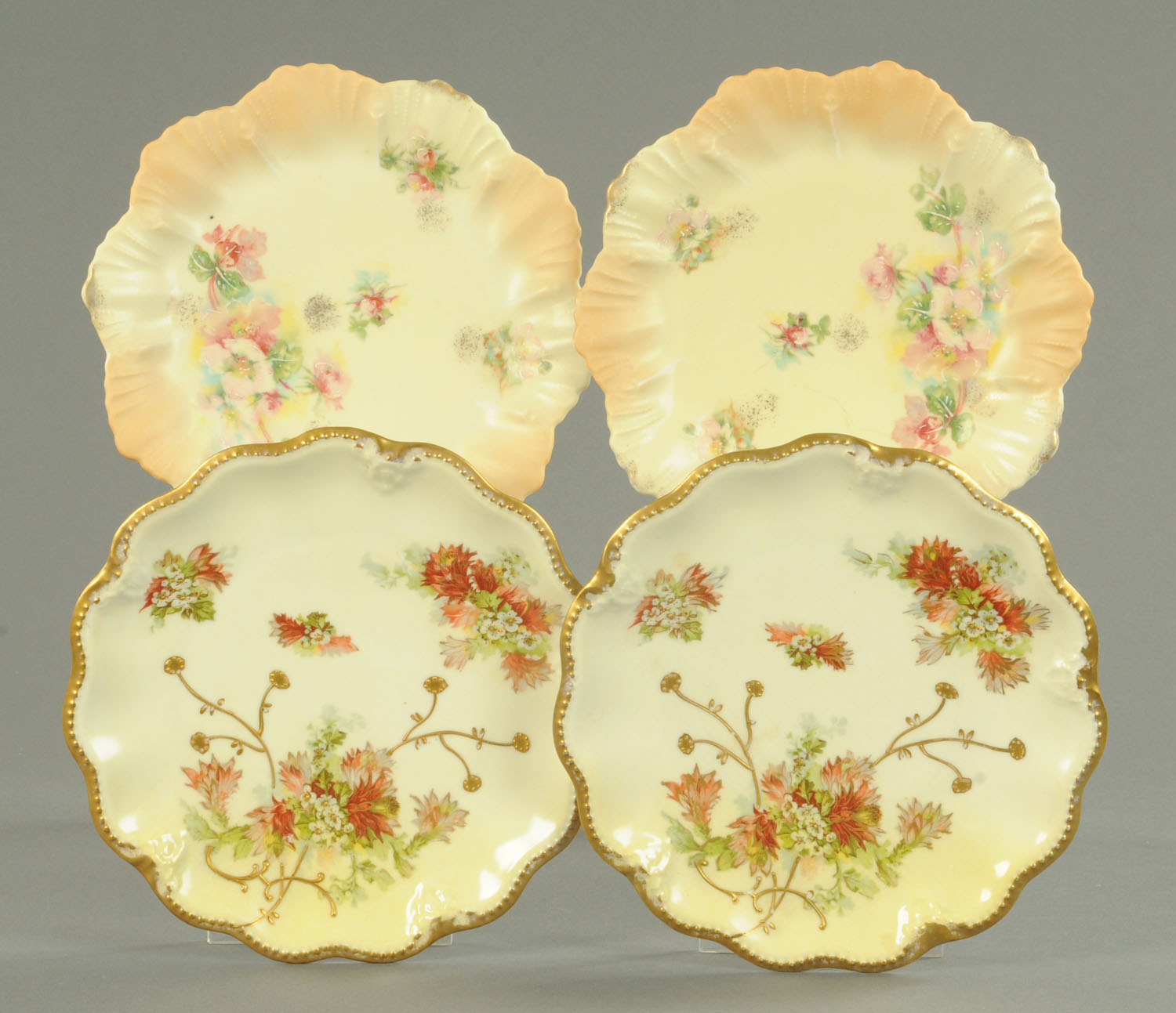 A pair of Limoges cabinet plates, circa 1900, - Image 2 of 2