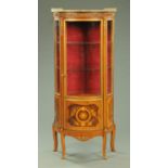 A French style vitrine,