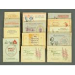 Fourteen albums of pre Second World War cigarette cards, 11 complete, 3 with gaps.