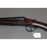 Fabrique Nationale 12 bore side/side shotgun, 26 3/4" barrels, full and 1.