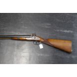 Pietta reproduction Navy Arms Co Ridgefield New Jersey 12 bore black powder percussion shotgun,