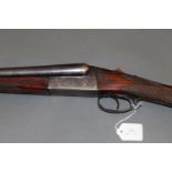 Gunmark Sable 12 bore side/side shotgun, 27" barrels, improved and quarter choke, 70 mm chambers,