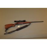 A Brno rimfire bolt action rifle, .