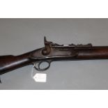 Victorian Enfield 1862 Snider Mark 1 * 2 band short rifle, with 31 1/2" barrel 5 groove rifling,