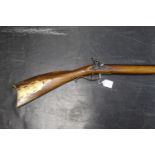 Pedersoli reproduction black powder flintlock musket, calibre .