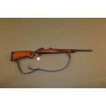 A BSA Remington bolt action rifle, .