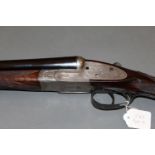 G&S Holloway 12 bore side/side shotgun, 28" steel barrels, 1/4 and 1/2 choke, 2 1/2" chambers,