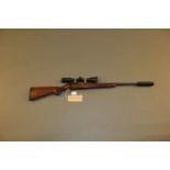 Ruger 77-22 Winchester Magum rim fire bolt aqction rifle, (.