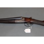 Charles Playfair & Co of Aberdeen 20 bore side/side shotgun, 28" barrels, full and 1/4 choke,