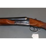 Zabala Greylag 10 bore side/side shotgun, 32" barrels, full and full choke, 89 mm chambers, boxlock,