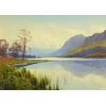 Edward Horace Thompson (1879-1949), a watercolour "Coniston", 24 cm x 34 cm, framed, signed.