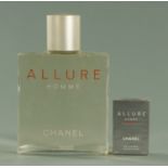 A Chanel Allure Factice display perfume bottle, late 20th century,