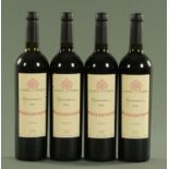 Four bottles of Quimera Achaval-Ferrer 2010, good levels.