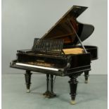 A Bechstein grand piano, the frame numbered 43520,