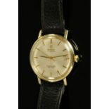 An Omega Seamaster Deville automatic gentleman's wristwatch, with date and baton markers,