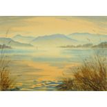 A.H. Thompson, a Lakeland view, signed, watercolour, 22.5 cm x 32 cm.