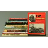 Fifteen Railway books, to include "An Illustrated History of LMS Locomotives", volume 4,