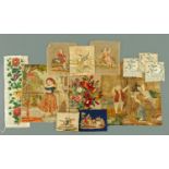 A collection of late 18th and early 19th century tapestries and needleworks,