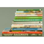 Fourteen railway books, to include "In Search of Steam 1962-68" by Robert Adley,