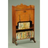 An early 20th century oak Arts & Crafts ladies bureau,