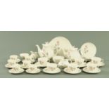 A Royal Doulton "Pillar Rose" six place tea and coffee service.